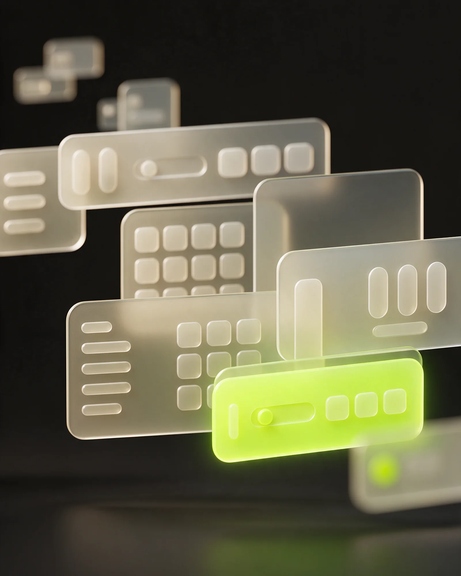 Layered abstract interface planes