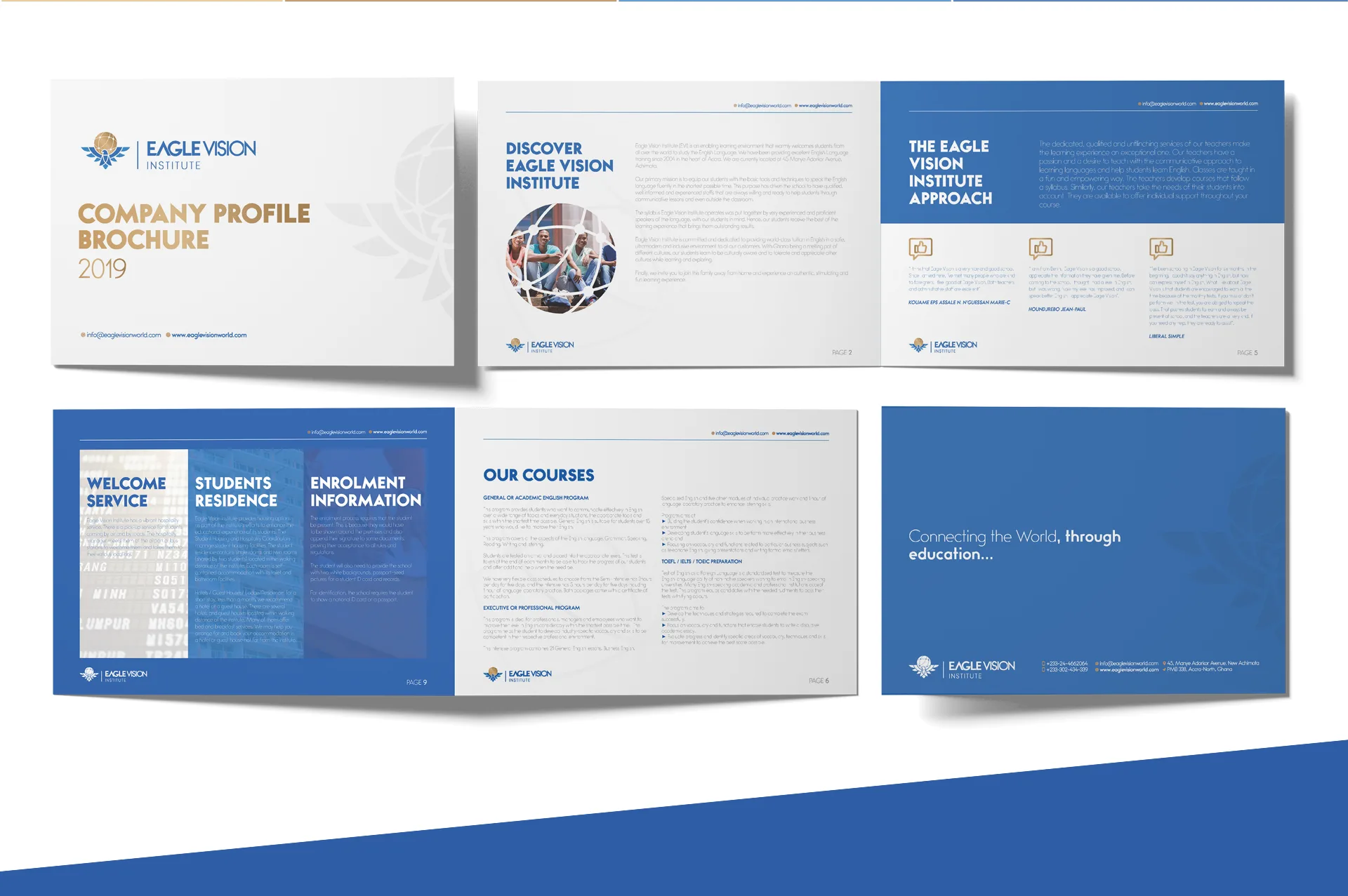 Eagle Vision Institute brand identity, image 7