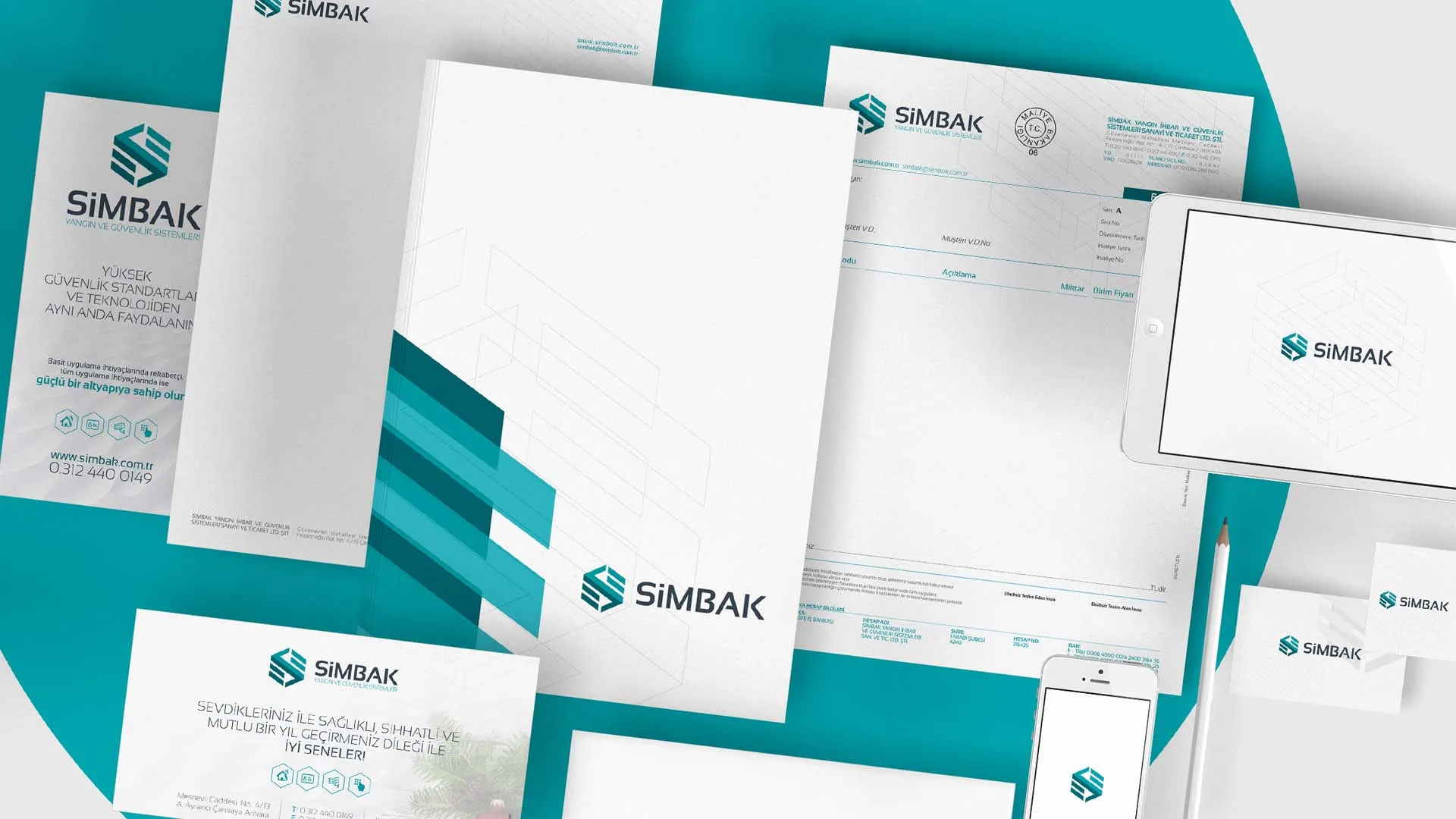Simbak stationery set