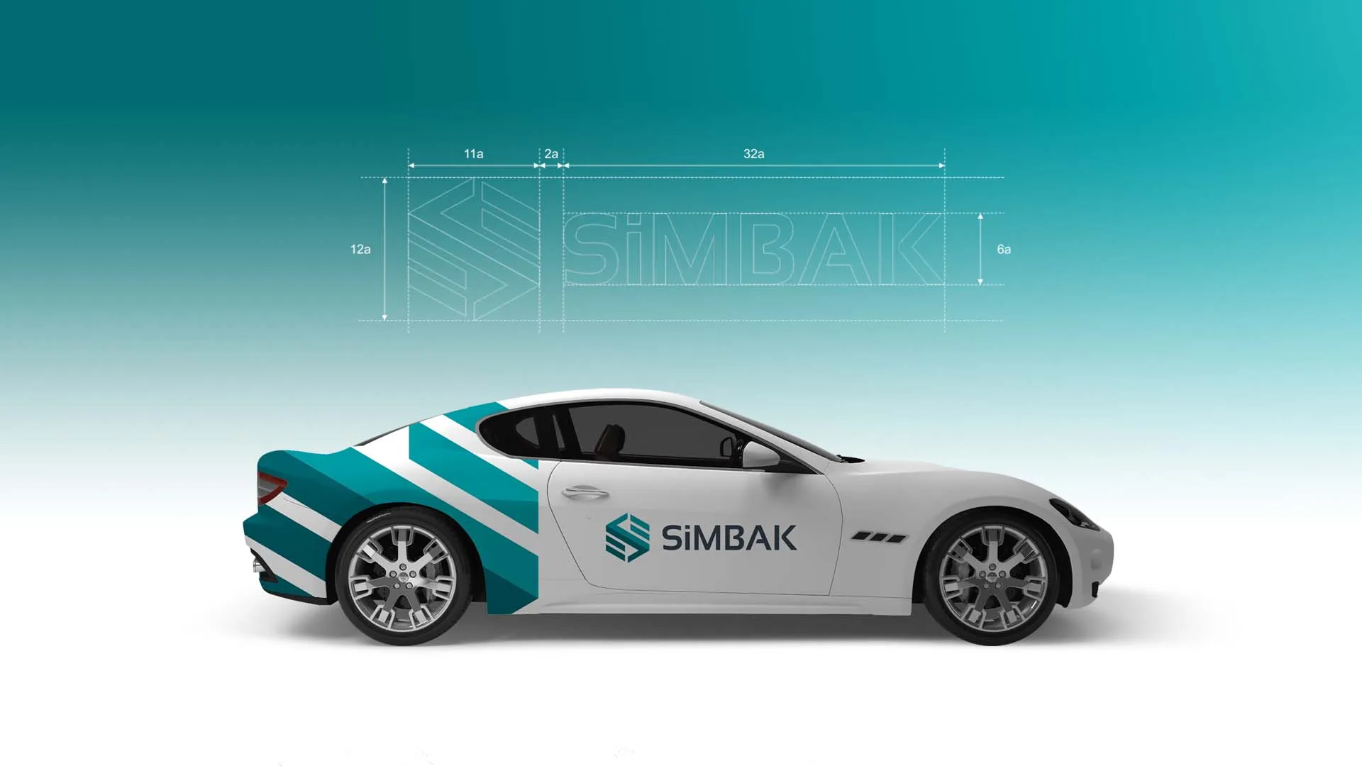 Simbak vehicle livery and logo scheme