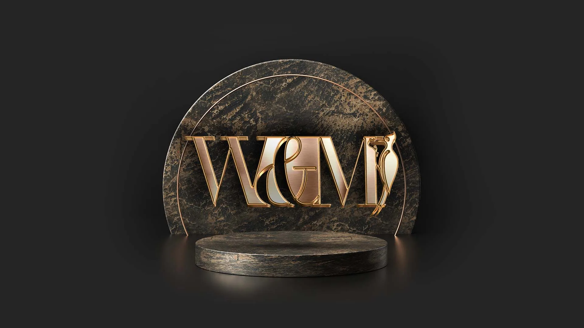 W&M World of Marble brand identity, image 3